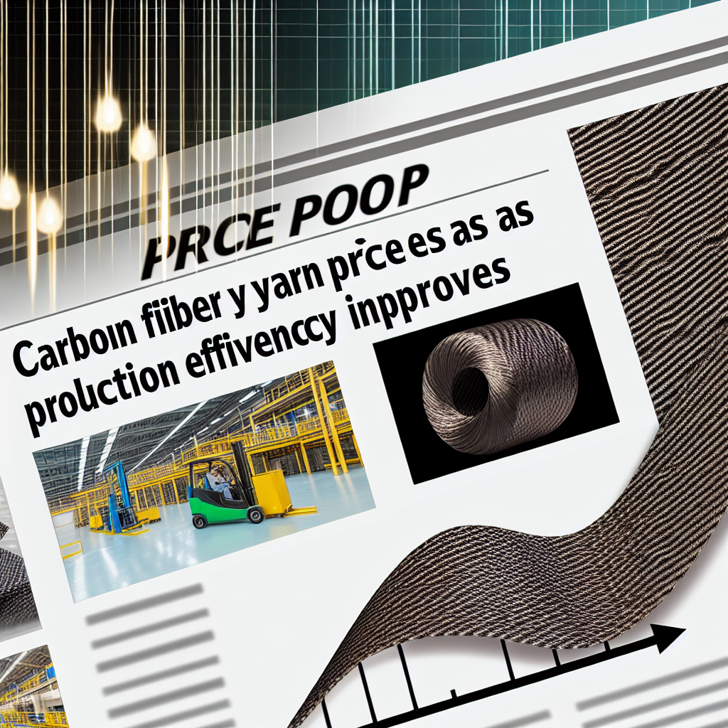 Carbon Fiber Yarn Prices Drop as Production Efficiency Improves
