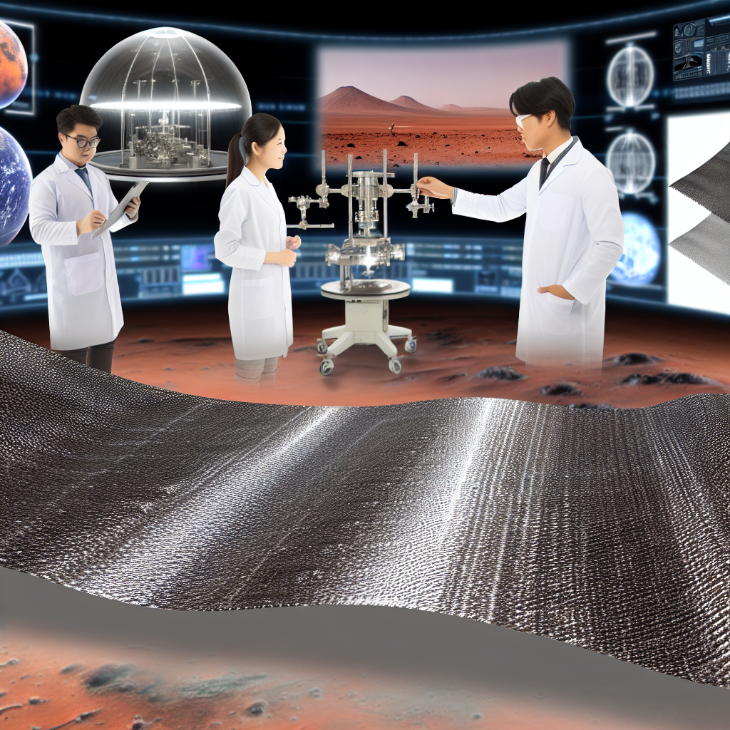 NASA Tests Ultra-Thin Carbon Fiber Fabric for Mars Habitat Designs NASA Tests Ultra-Thin Carbon Fiber Fabric for Mars Habitat Designs