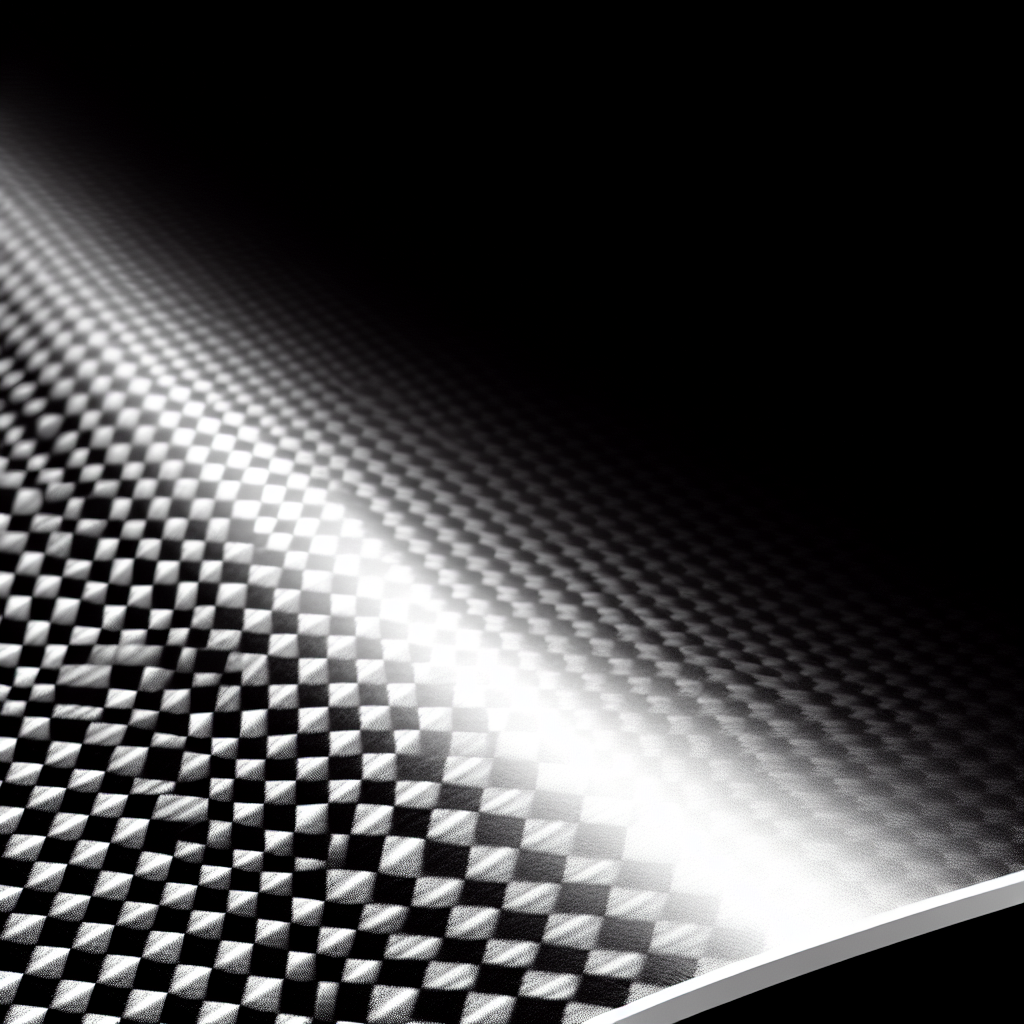 Sleek White Carbon Fiber Sheet for Modern Designs Sleek White Carbon Fiber Sheet for Modern Designs