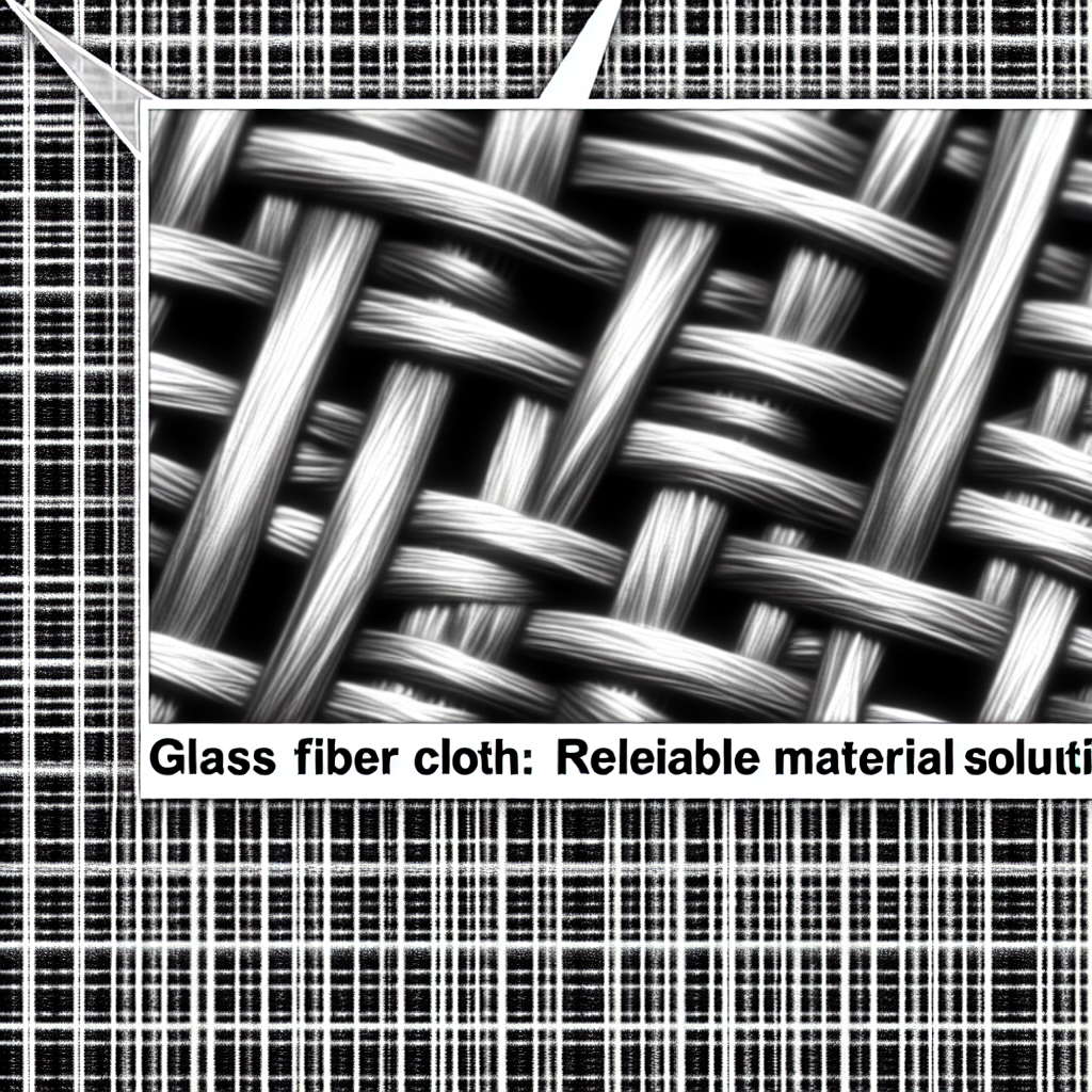 Woven Glass Fiber Cloth: Your Reliable Material Solution Woven Glass Fiber Cloth: Your Reliable Material Solution