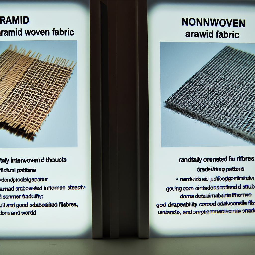 Aramid Woven vs Nonwoven Fabric: Which One to Choose?