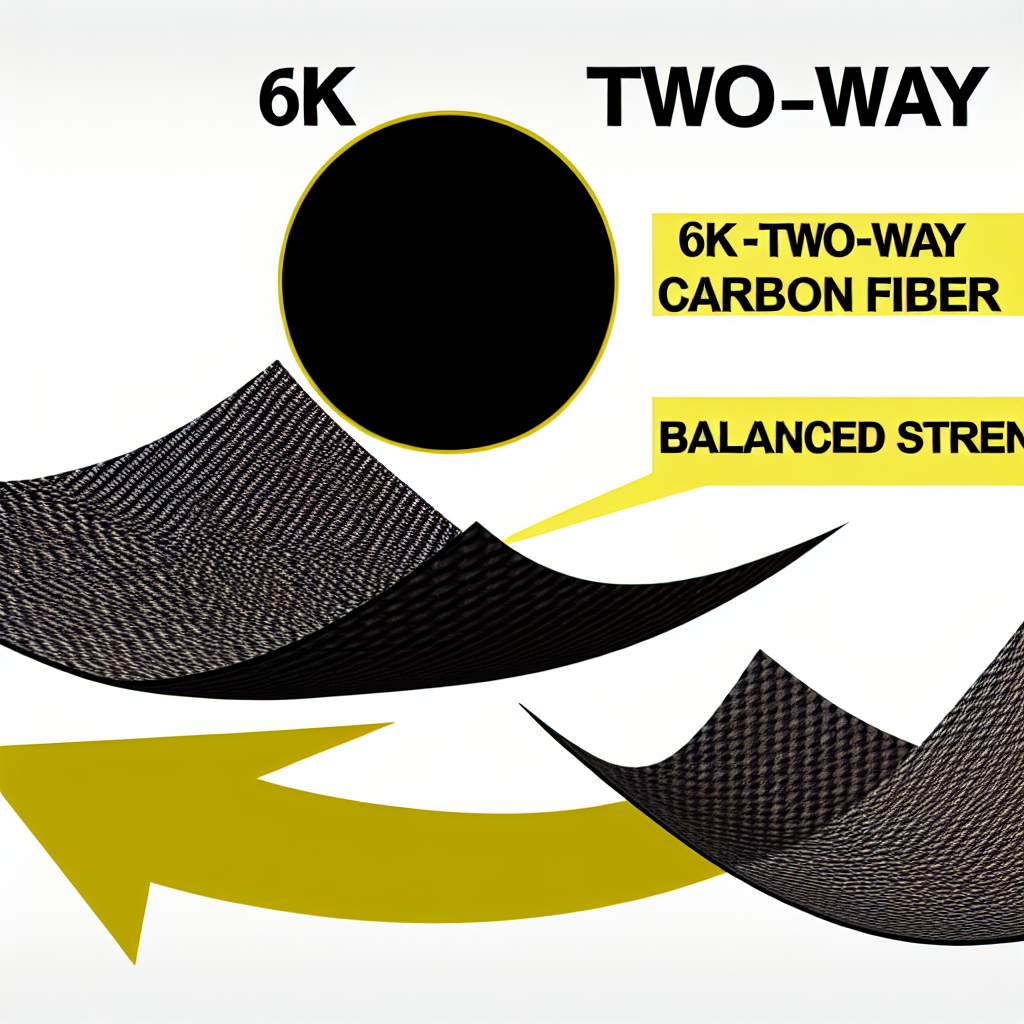 How 6K Two-Way Carbon Fiber Fabric Offers Balanced Strength and Flexibility How 6K Two-Way Carbon Fiber Fabric Offers Balanced Strength and Flexibility