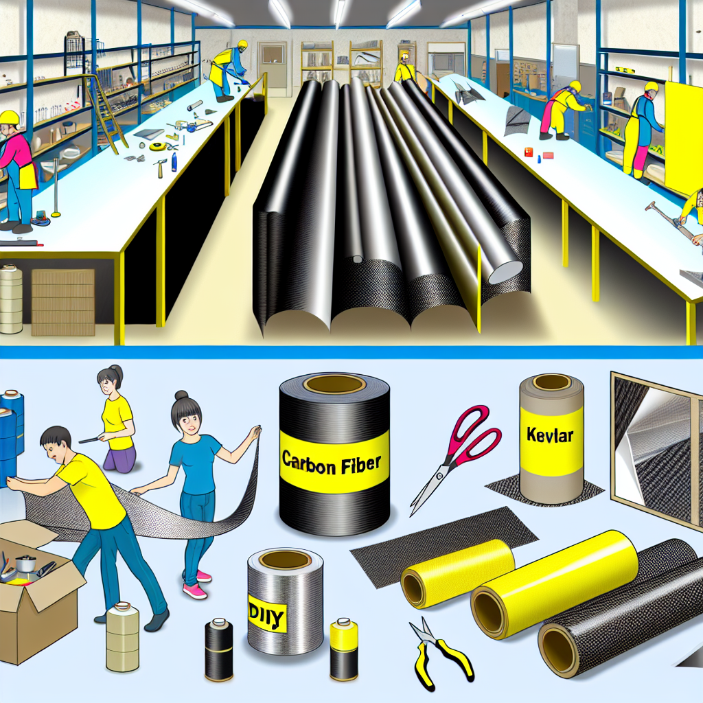 Top Carbon Fiber & Kevlar Fabrics for Industrial and DIY Projects Top Carbon Fiber & Kevlar Fabrics for Industrial and DIY Projects