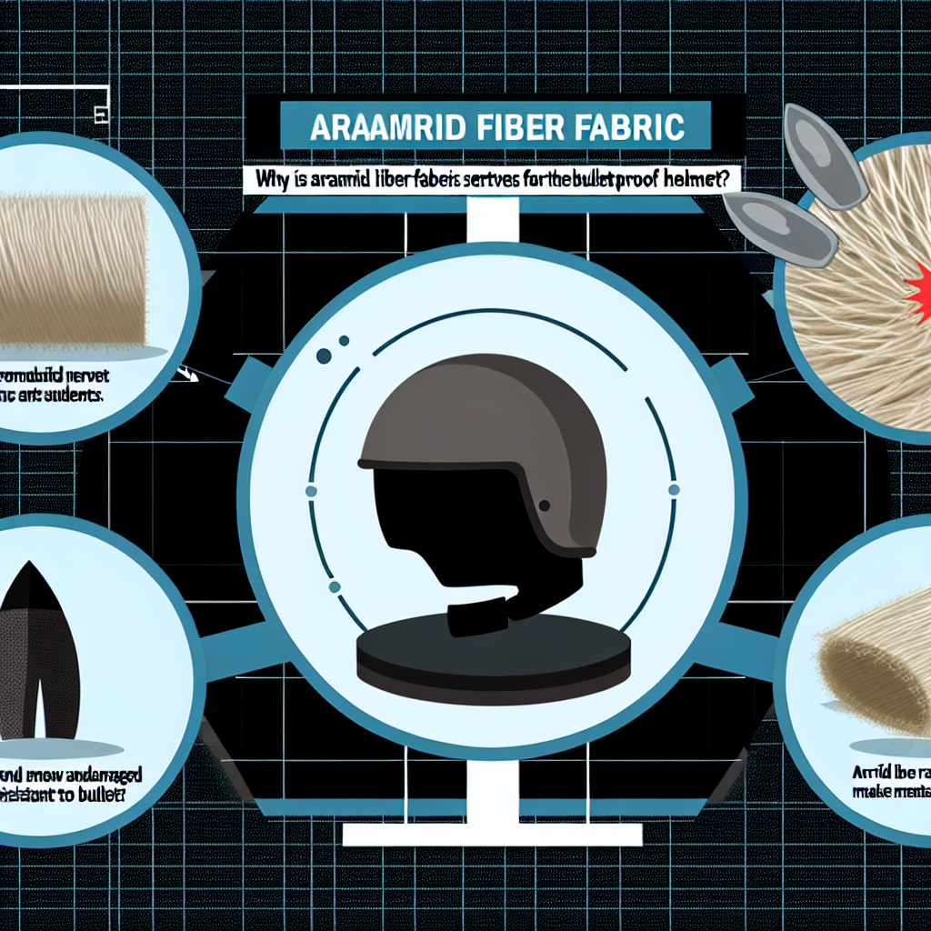Why Aramid Fiber Fabric Is Ideal for Bulletproof Helmets