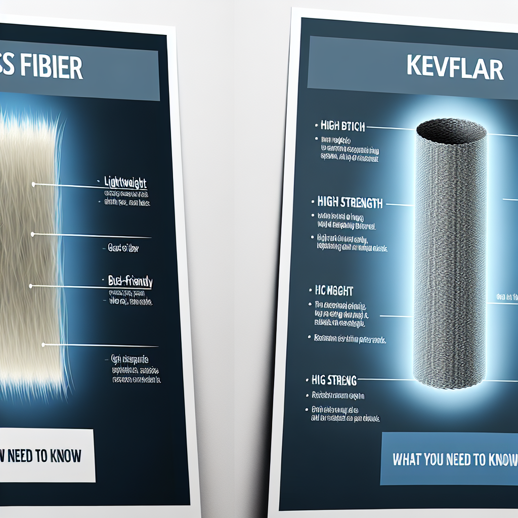 Glass Fiber vs Kevlar: What You Need to Know