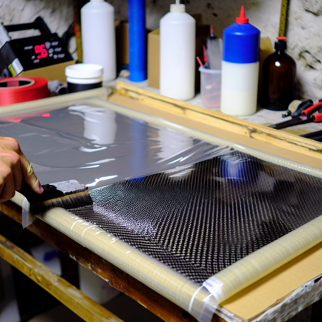 Laminating Carbon Fiber with Vacuum Bagging
